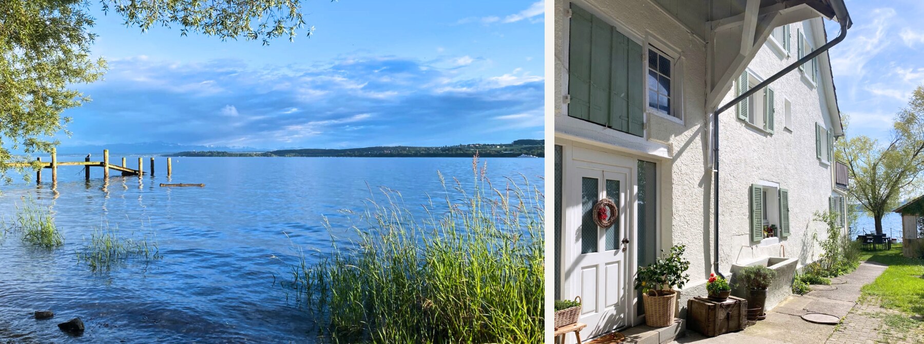 Das Bauernhaus am See in Nußdorf am Bodensee